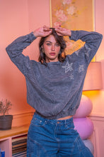 Charger l'image dans la galerie, Pull ETOILE STRASS gris