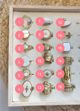Charger l'image dans la galerie, Bague MIX nacre //