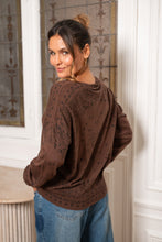 Charger l'image dans la galerie, Pull BANDANA KERA choco