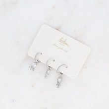 Charger l'image dans la galerie, Boucles - BELOVED argenté