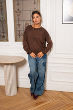 Charger l'image dans la galerie, Pull BANDANA KERA choco