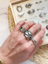 Charger l'image dans la galerie, Bague MIX argenté //