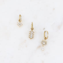 Charger l'image dans la galerie, Boucles - DREAMS doré