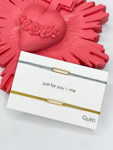 Charger l'image dans la galerie, Bracelet - YOU and ME ovale