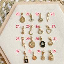 Charger l'image dans la galerie, CHARM’S - Noir & Or