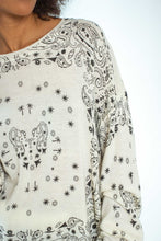 Charger l'image dans la galerie, Pull BANDANA KERA blanc