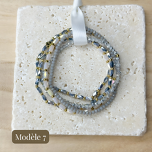 Charger l'image dans la galerie, Lot de 5 bracelets - CRISTAL
