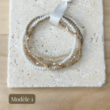 Charger l'image dans la galerie, Lot de 5 bracelets - CRISTAL

