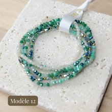 Charger l'image dans la galerie, Lot de 5 bracelets - CRISTAL
