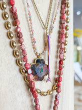 Charger l'image dans la galerie, Collier - TREFLE Opale rose
