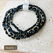 Charger l'image dans la galerie, Lot de 5 bracelets - CRISTAL
