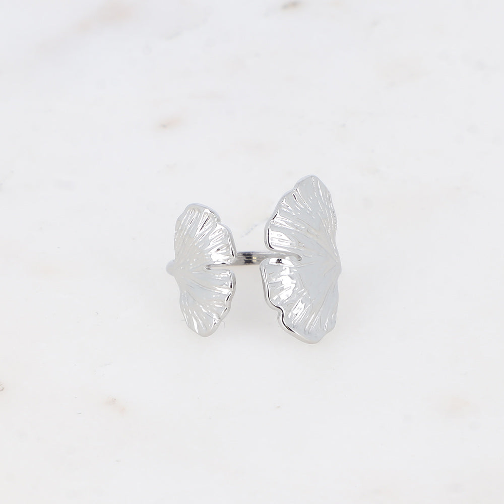 Bague - GINKOS 2 feuilles