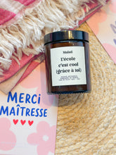 Charger l'image dans la galerie, Bougie - MERCI Maîtresse
