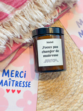 Charger l'image dans la galerie, Bougie - MERCI Maîtresse
