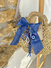 Charger l&#39;image dans la galerie, GRIGRI DE SAC - Bleu &amp; Foulard
