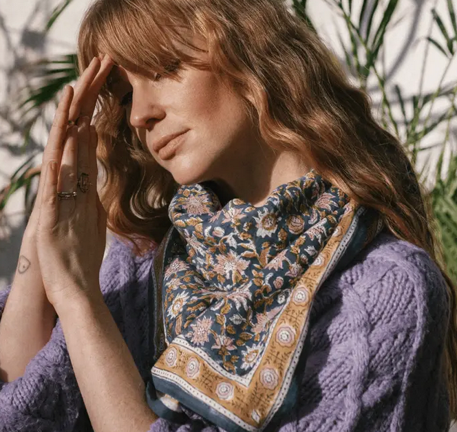 Foulard - AZUR INDIGO