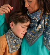 Charger l&#39;image dans la galerie, Foulard - DEHLI CELADON
