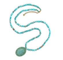 Charger l'image dans la galerie, Collier - IMPERIAL Amazonite
