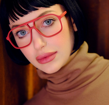 Charger l'image dans la galerie, Lunettes de lecture - SEVENTIES rouge
