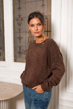 Charger l&#39;image dans la galerie, Pull BANDANA KERA choco
