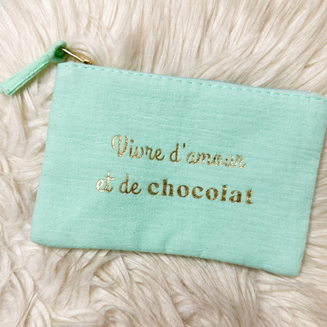 Pochette AMOUR ET CHOCOLAT