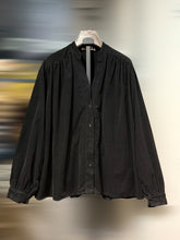 Charger l&#39;image dans la galerie, Chemise VELOURS noir
