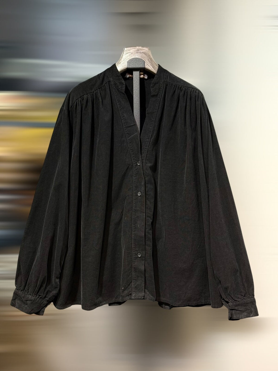 Chemise VELOURS noir